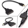 Azuxreza Adaptador Divisor HDMI 1080P Macho a Doble Hembra de 1 a 2 Vías para HDTV, LED, Monitor LCD y Proyectores - Soporta Dos