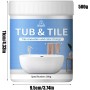 Pintura para bañeras, kit de acabado de secado rápido para baños | Pintura para bañera blanca adecuada para duchas, encimeras,