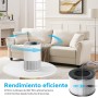 Maxcio Air Purifier with HEPA Filter, Filtraggio efficace di particelle e odori, silenzioso a 23 dB, aromatherapy, risparmio