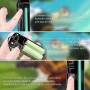 AUFGLO Retro Wii Controller 2 Pack Wii u Remote mit Silikongehäuse und Handgelenksgurt (Rot + Hellblau)