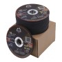 Merryland Disco de Corte 115 Metal para Amoladora Angular, 115 X 1,0 X 22,23 mm Disco Corte 25 Piezas, Acero INOX Hierro,