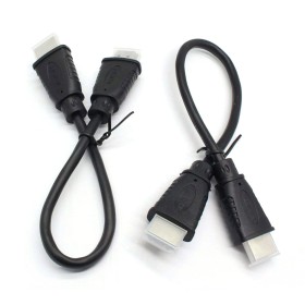 Security-01 Cable HDMI 4K Ultra Alta Velocidad 0,25 m, OD 5,0 mm