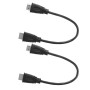 Security-01 Cable HDMI 4K Ultra Alta Velocidad 0,25 m, OD 5,0 mm