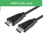 Security-01 Cable HDMI 4K Ultra Alta Velocidad 0,25 m, OD 5,0 mm