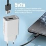 Cargadores de teléfono USB de pared 5V2A 5V1A enchufe UE/EE. UU. para 