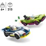 LEGO City Coche de Policía y Potente Deportivo, Vehículo de Emergencia de Juguete, Regalo para Niños y Niñas de 6 Años o Más,