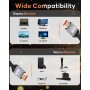 Nersligek 8K Cable HDMI 5m, HDMI 2.1 Cable 48Gbps 8K@60Hz, 4K@144Hz/120Hz 7680P eARC, HDR10, HDCP 2.2 & 2.3, Dolby Atmos para