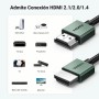 UGREEN Cable HDMI 2.1 Certificado 8K 10K 60Hz 4K 120Hz Dynamic HDR HDCP eARC Dolby Atmos Alta Velocidad 48Gbps Aluminio