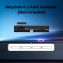 obqo Barra de sensor infrarrojo inalámbrico para emulador de delfín para Wii/Wii U/PC