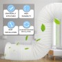 Portable Air Conditioning Tube, 1.5 M/ 2 M/ 3M Portable Air Conditioning Hose, Diameter 130 mm/150 mm, Universal Air
