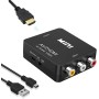Adaptador HDMI adaptador rca a hdmi av to hdmi,adaptador av a hdmi hdmi a rca adaptador wii hdmi euroconector a hdmi 1080P con