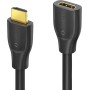 Sonero® cable de extensión Premium High Speed ​​HDMI 4K, enchufe HDMI A a toma HDMI A, contactos chapados en oro, doble