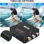 Adaptador HDMI adaptador rca a hdmi av to hdmi,adaptador av a hdmi hdmi a rca adaptador wii hdmi euroconector a hdmi 1080P con