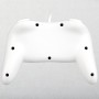 OSTENT Mando Clásico con Cable Pro Gamepad Joystick para Consola Nintendo Wii Remote Videojuego, Color Blanco