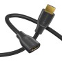 Sonero® cable de extensión Premium High Speed ​​HDMI 4K, enchufe HDMI A a toma HDMI A, contactos chapados en oro, doble