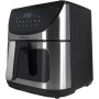 JOCCA - 8L Hot Air Fryer | Oil Free Fryer | Air Fryer | Timer | Adjustable Temperature | Healthy Cooking | (Black)