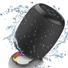 Zealot Altavoz Portátil Bluetooth con Luz LED, Altavoz Exterior Inalámbrico, 20W de Potencia y Autonomía de 24 Horas, Puerto de