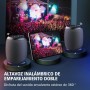 Zealot Altavoz Portátil Bluetooth con Luz LED, Altavoz Exterior Inalámbrico, 20W de Potencia y Autonomía de 24 Horas, Puerto de