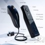 TechKen 2 en 1 Controller para Wii con Nunchuck,Mando Wii Motion Plus Integrado con Nunchuk Controller Remote Plus Controller