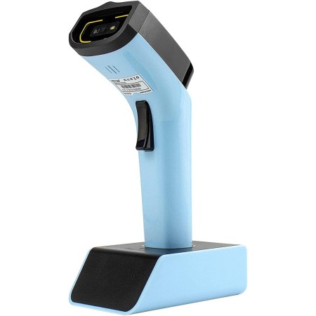 NETUM DS7500 Escáner de código de Barras 2D inalámbrico Bluetooth, Base de Carga, Memoria incorporada Funciona con Mac OS,