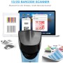 NETUM DS7500 Escáner de código de Barras 2D inalámbrico Bluetooth, Base de Carga, Memoria incorporada Funciona con Mac OS,