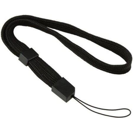 Correa Muñeca Negra Cinta Mano Strap Negro Para Mando Remoto de Nintendo Wii