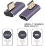 RIIEYOCA 8K&60Hz HDMI Macho a Macho Adaptador HDMI 2.1UHD Conector 3D Extender Soporte 8K@60Hz / 4K@120Hz, 2 Pack