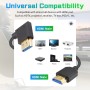 Duttek Cable HDMI a HDMI 2.1 en espiral de 1.2 m, HDMI 2.1 ultra alta velocidad 48 Gbps, soporta 8K a 60Hz, 4K a 120Hz,