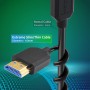 Duttek Cable HDMI a HDMI 2.1 en espiral de 1.2 m, HDMI 2.1 ultra alta velocidad 48 Gbps, soporta 8K a 60Hz, 4K a 120Hz,