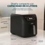 Princess SlimFry Oil-Free Deep Fryer - Compact Design - BPA Free - 8 L - 8 Programs - Adjustable Temperature and Timer - 2000 W