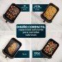 Princess SlimFry Oil-Free Deep Fryer - Compact Design - BPA Free - 8 L - 8 Programs - Adjustable Temperature and Timer - 2000 W