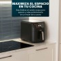 Princess SlimFry Oil-Free Deep Fryer - Compact Design - BPA Free - 8 L - 8 Programs - Adjustable Temperature and Timer - 2000 W