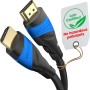 KabelDirekt – Cable HDMI 2.1 8K / 4K – 6m y más longitudes (0,15m–22,5m) – Cable HDMI diseñado en Alemania – Soporta 10K/8K@60Hz