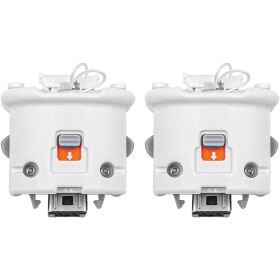 ANCLLO 2PCS Motion Plus Adaptador Acelerador Manija Sensator Adaptador Externo para Wii Control Remoto