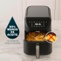 Princess SlimFry Oil-Free Deep Fryer - Compact Design - BPA Free - 8 L - 8 Programs - Adjustable Temperature and Timer - 2000 W