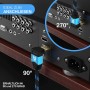 Ultra HDTV Cable HDMI 4K - Cable HDMI 2.0b de alta velocidad de 0,5 metros - certificado premium - 18 Gbit/s - 4K@60Hz -