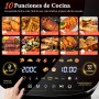 Taylor Swoden Air Fryer 8 Litres Dual Blaze™ Air Fryer 2000W, Window, EvenlyCook, 10 Programs, 3 Modes, Metallic Interior,