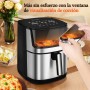 Taylor Swoden Air Fryer 8 Litres Dual Blaze™ Air Fryer 2000W, Window, EvenlyCook, 10 Programs, 3 Modes, Metallic Interior,