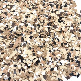 ONTWIE Copos de epoxi para piso, mezcla de 900 g / 2 libras, chips de colores decorativos, revestimientos de suelos de hormigón,