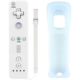 Mribo Mando a Distancia Wii, Mando a Distancia de Repuesto con Funda de Silicona y Correa para la muñeca para Nintendo Wii y Wii