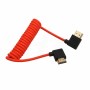 HangTon Cable HDMI 2.1 HDMI 4K 120fps 8K 60fps para ATOMOS Ninja V Sony A7siii Canon C300 C500 Ronin RS2 Monitor Cámara en