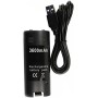 OSTENT 3600mAh Batería Recargable Cable de Carga para Nintendo Wii Mando a Distancia - Blanco