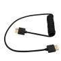 HangTon Cable HDMI 2.1 HDMI 4K 120fps 8K 60fps para ATOMOS Ninja V Sony A7siii Canon C300 C500 Ronin RS2 Monitor Cámara en