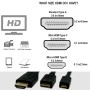 HangTon Cable HDMI 2.1 HDMI 4K 120fps 8K 60fps para ATOMOS Ninja V Sony A7siii Canon C300 C500 Ronin RS2 Monitor Cámara en