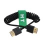 HangTon Cable HDMI 2.1 HDMI 4K 120fps 8K 60fps para ATOMOS Ninja V Sony A7siii Canon C300 C500 Ronin RS2 Monitor Cámara en
