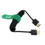 HangTon Cable HDMI 2.1 HDMI 4K 120fps 8K 60fps para ATOMOS Ninja V Sony A7siii Canon C300 C500 Ronin RS2 Monitor Cámara en