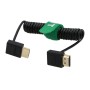 HangTon Cable HDMI 2.1 HDMI 4K 120fps 8K 60fps para ATOMOS Ninja V Sony A7siii Canon C300 C500 Ronin RS2 Monitor Cámara en