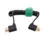 HangTon Cable HDMI 2.1 HDMI 4K 120fps 8K 60fps para ATOMOS Ninja V Sony A7siii Canon C300 C500 Ronin RS2 Monitor Cámara en