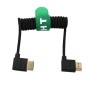 HangTon Cable HDMI 2.1 HDMI 4K 120fps 8K 60fps para ATOMOS Ninja V Sony A7siii Canon C300 C500 Ronin RS2 Monitor Cámara en