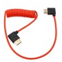 HangTon Cable HDMI 2.1 HDMI 4K 120fps 8K 60fps para ATOMOS Ninja V Sony A7siii Canon C300 C500 Ronin RS2 Monitor Cámara en